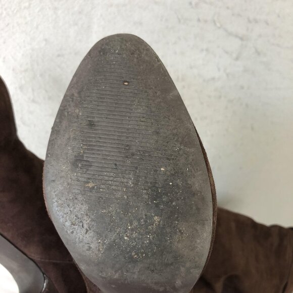 Colin Stuart Boots Womens Size 8B Suede Over Knee High Heel Shoes - Picture 9 of 16